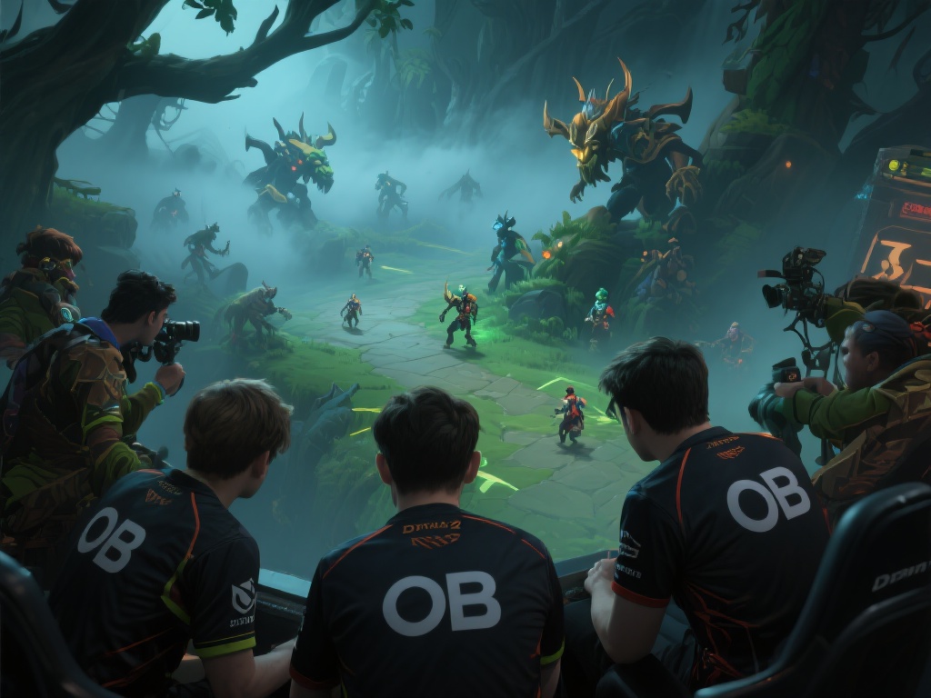 以Dota 2为例，游戏内的迷雾设定使得OB的观察