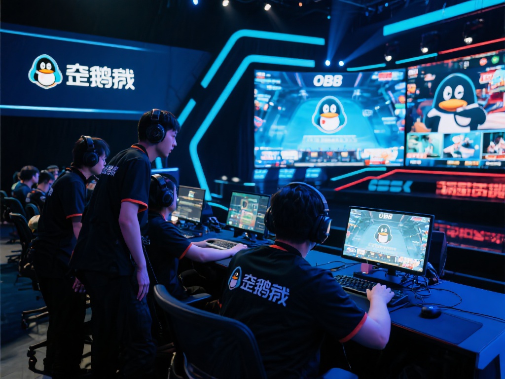 企鹅电竞的OB团队通过严格的培训以及对游戏的深刻理