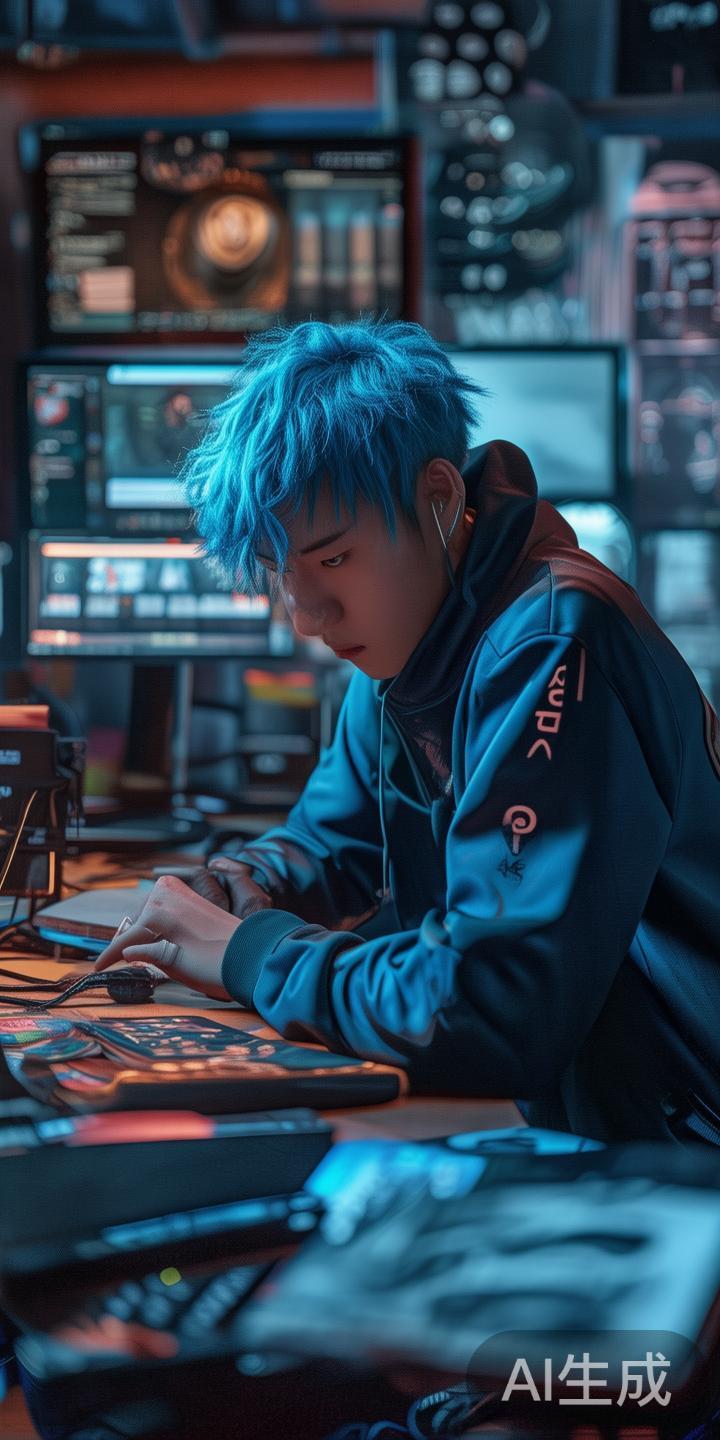 优秀的电竞选手永远不会满足现有的成就。小新一直保持